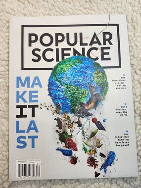 Popular Science Magazine Summer 2019 + Balenciaga Fashion Magazine Catalog Lot